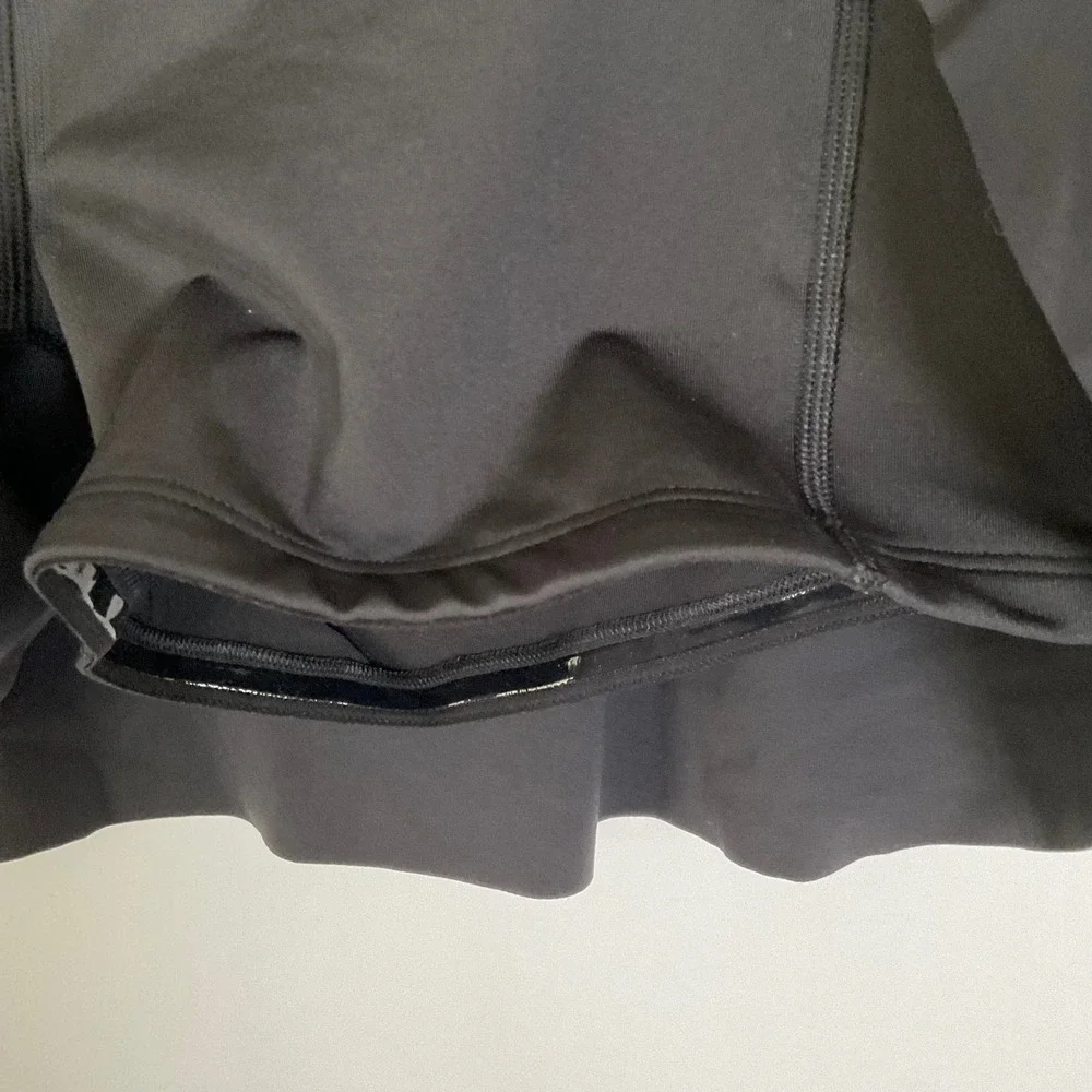 Athleta Match Point Skort Black Women Medium 487498 Athletic Tennis Golf Skirt - Picture 7 of 11